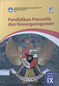 Image of Pendidikan Pancasila dan Kewarganegaraan Kelas IX